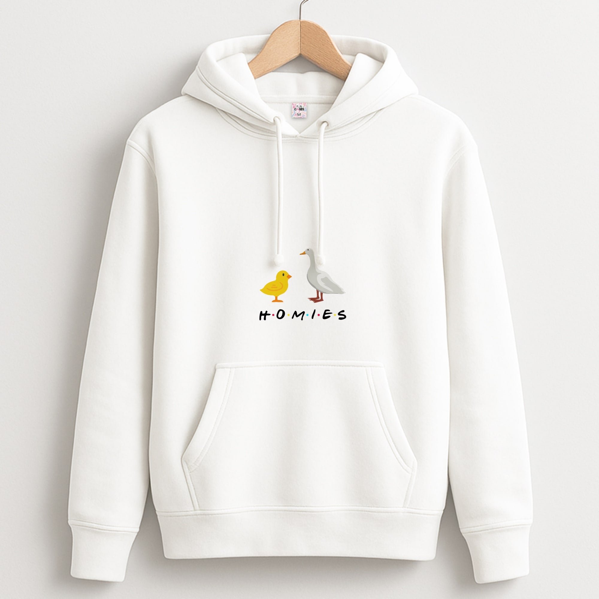 Homies Chick And Duck Unisex Hoodie