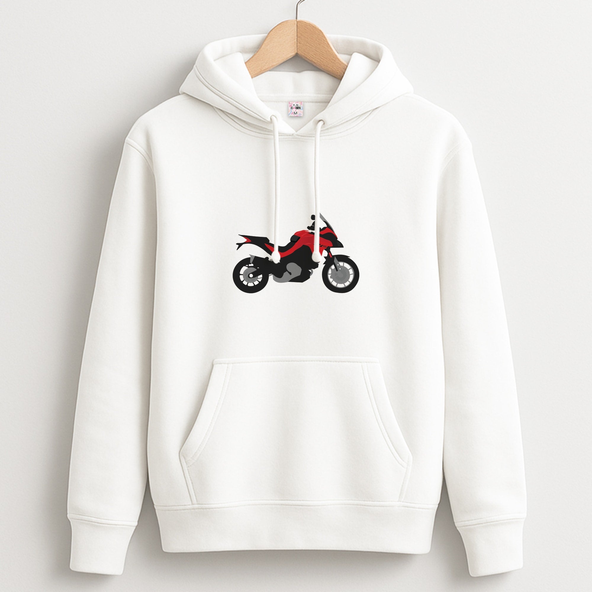 Red Motorbike - Motorbike Hoodie