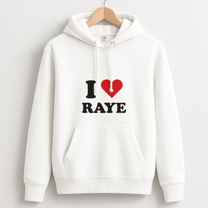 I Love Raye - Festival Unisex Hoodie