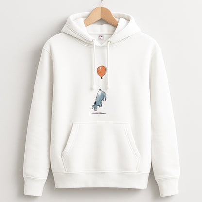 Donkey And His Balloon Unisex Hoodie
