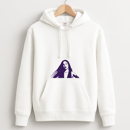 Stars And Butterflies Pattern Unisex Hoodie