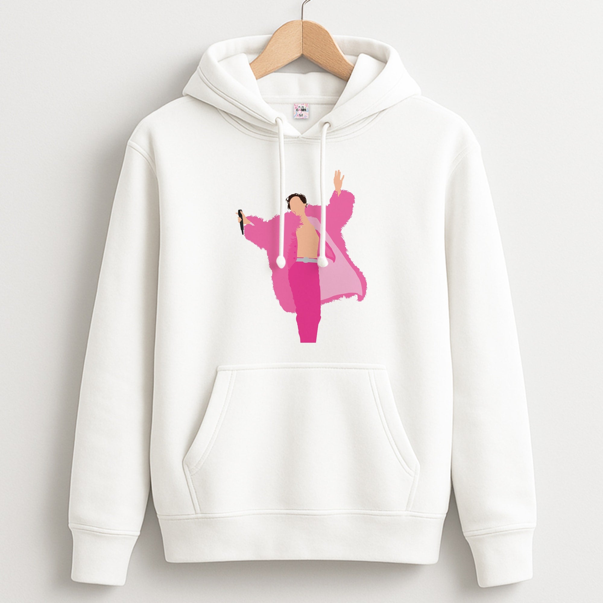 Harry Pink Coat  Hoodie