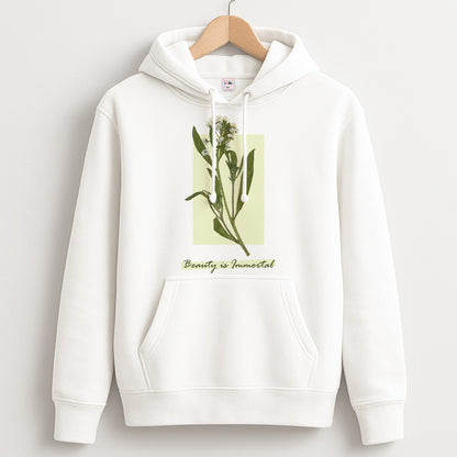 Beauty Is Immortal Press Flower Unisex Hoodie
