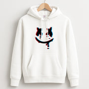 Blue Blur - White Helmet DJ Hoodie 1