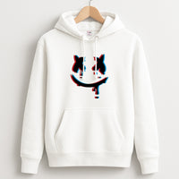 Blue Blur - White Helmet DJ Hoodie