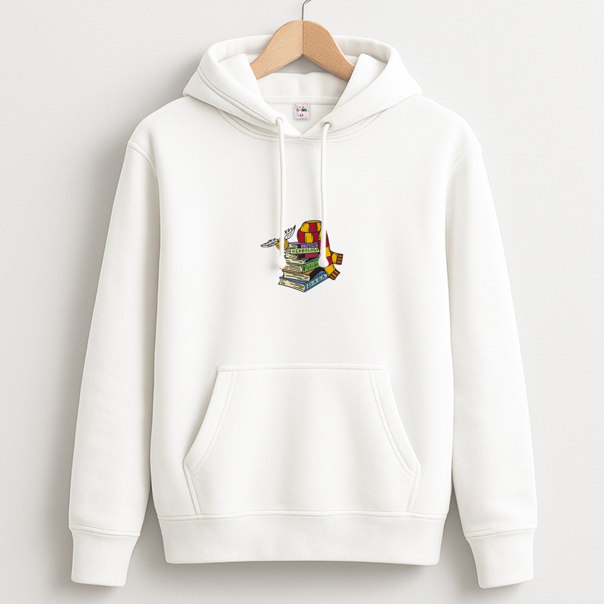 Book Stack Unisex Hoodie