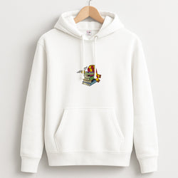 Book Stack Unisex Hoodie