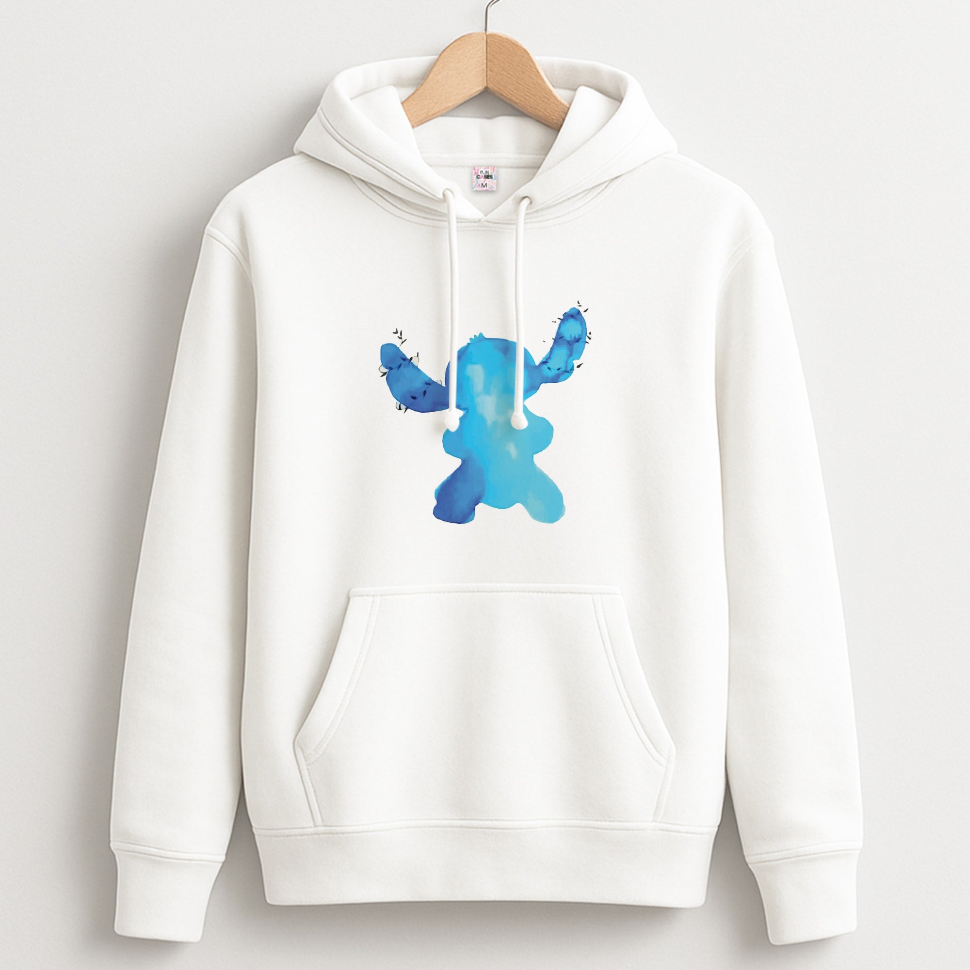 Watercolour Blue Alien Disney Hoodie