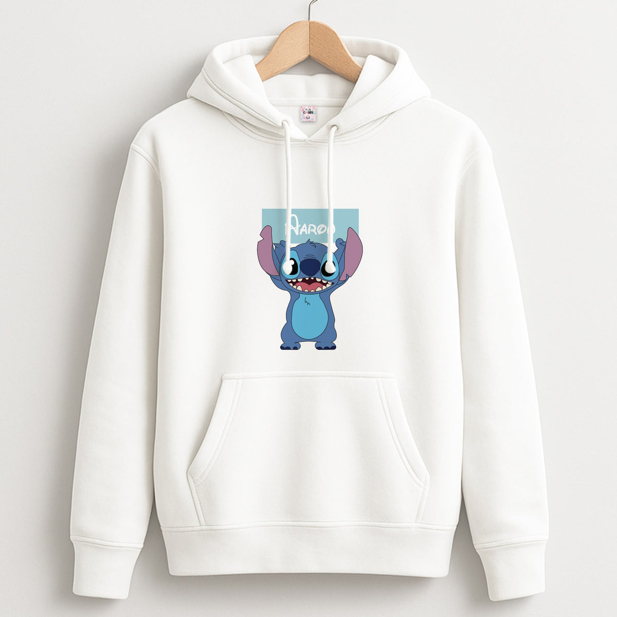 Standing Blue Alien - Personalised Disney Hoodie