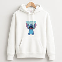 Standing Blue Alien - Personalised Disney Hoodie