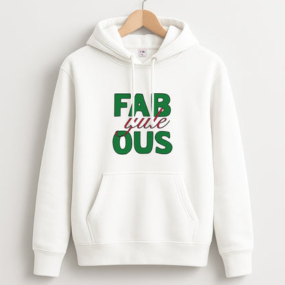 Fab-Yule-Ous Red - Christmas Puns Unisex Hoodie