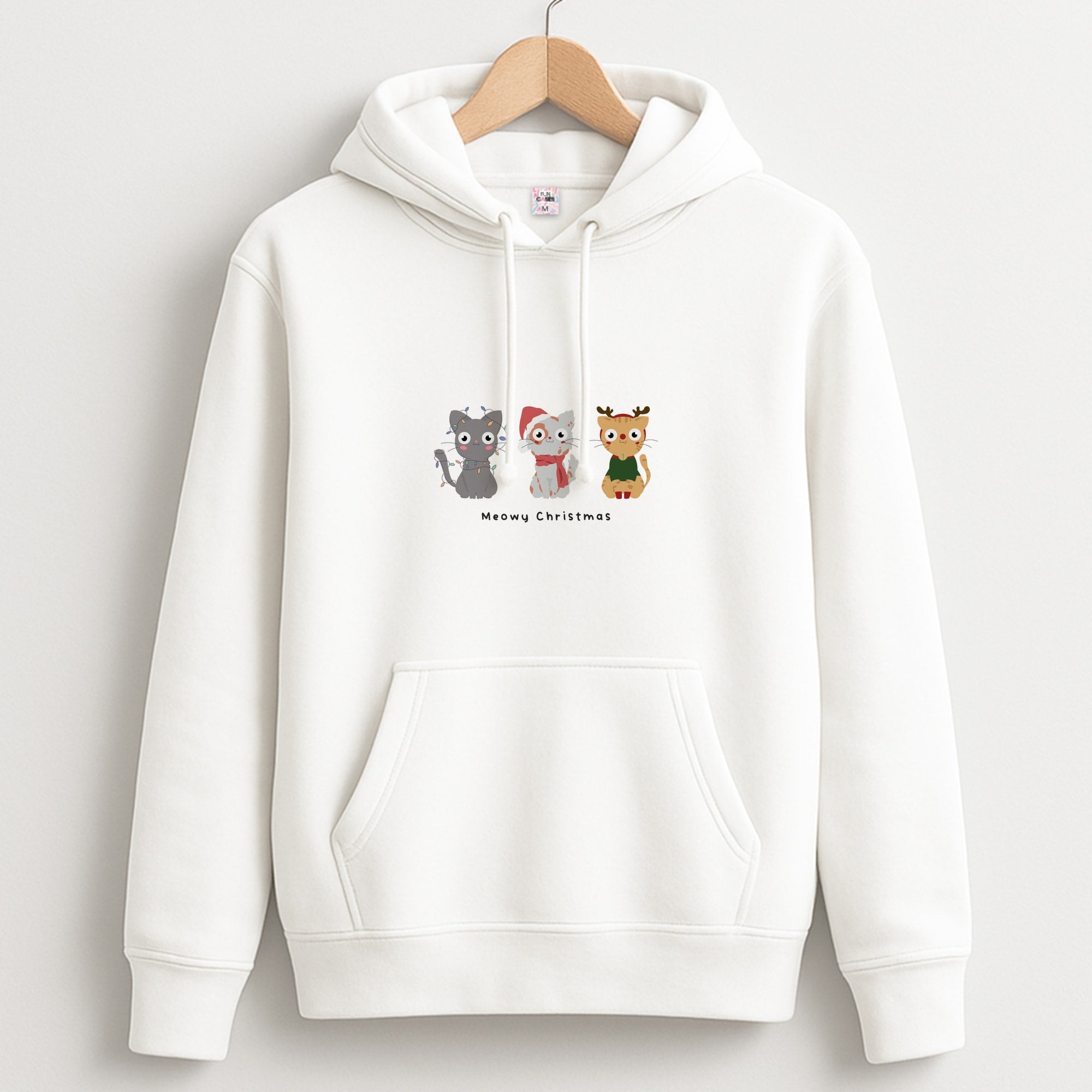 Meowy Christmas  Unisex Hoodie