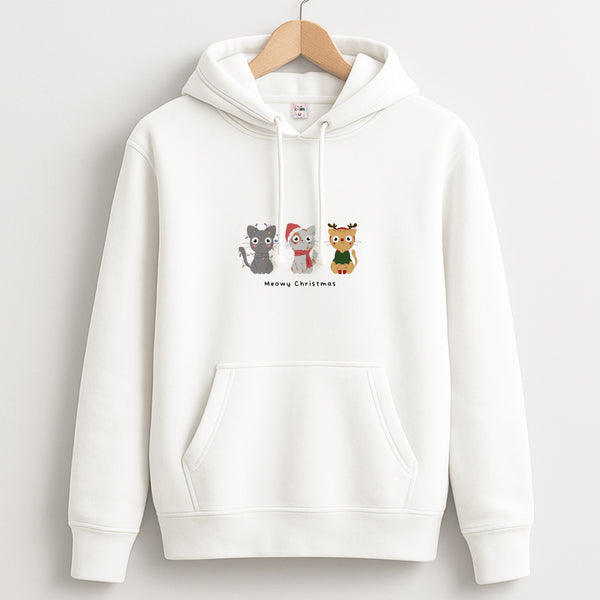 Meowy Christmas  Unisex Hoodie