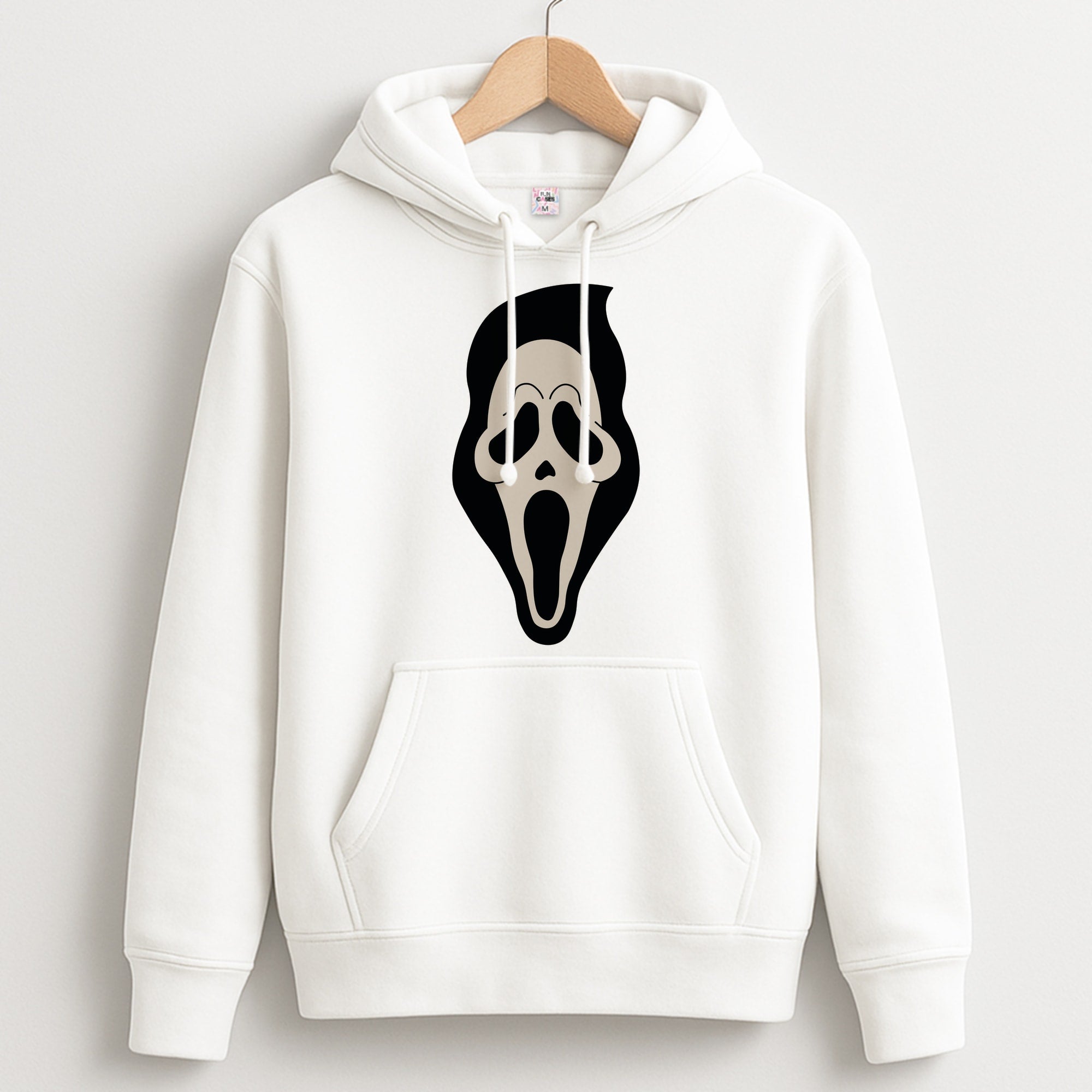 Pink Ghostface Pattern - Scream Hoodie
