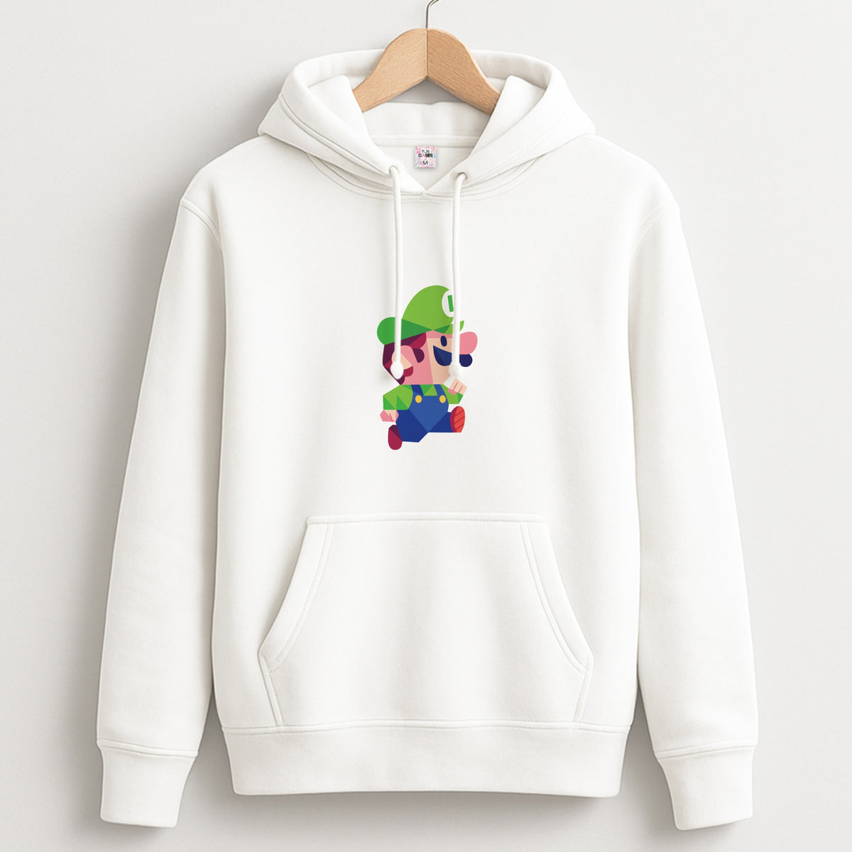 Running Luigi - Mario Hoodie