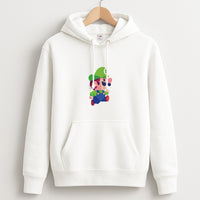 Running Luigi - Mario Hoodie