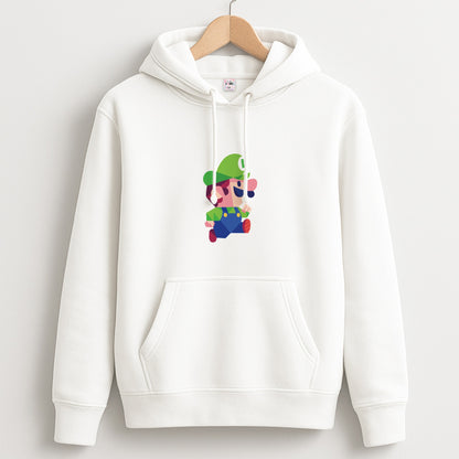 Running Luigi - Mario Unisex Hoodie