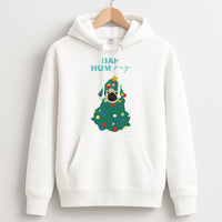 Bah Hum Pug Hoodie