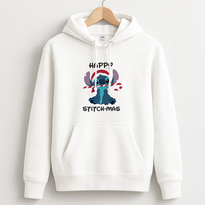 Happy Blue Alienmas - Christmas Unisex Hoodie