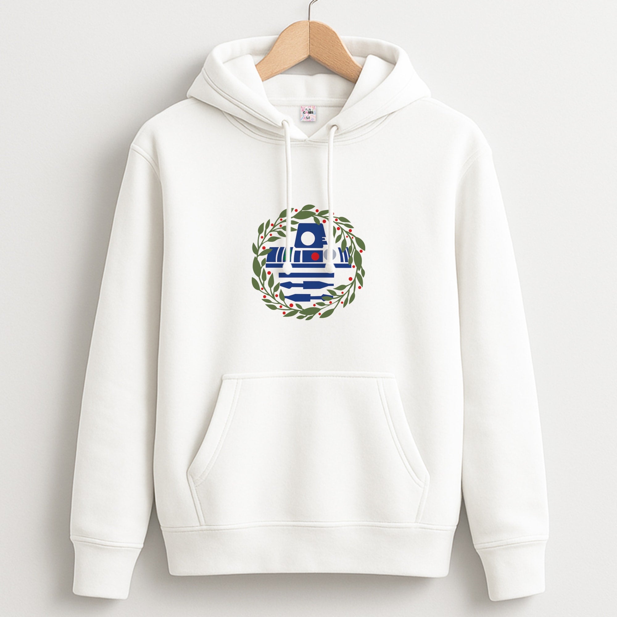 R2D2 Christmas Wreath Hoodie