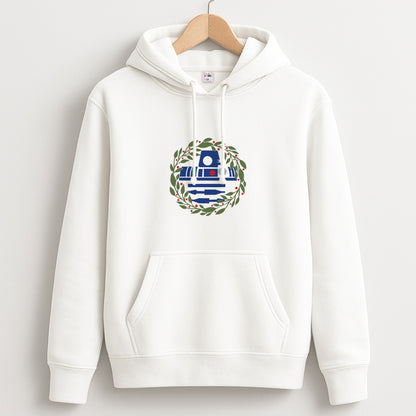 R2D2 Christmas Wreath Unisex Hoodie