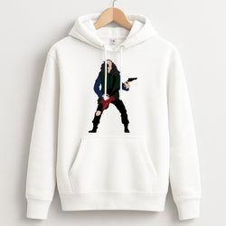 Eddie Munson Playing Guitar Hoodie