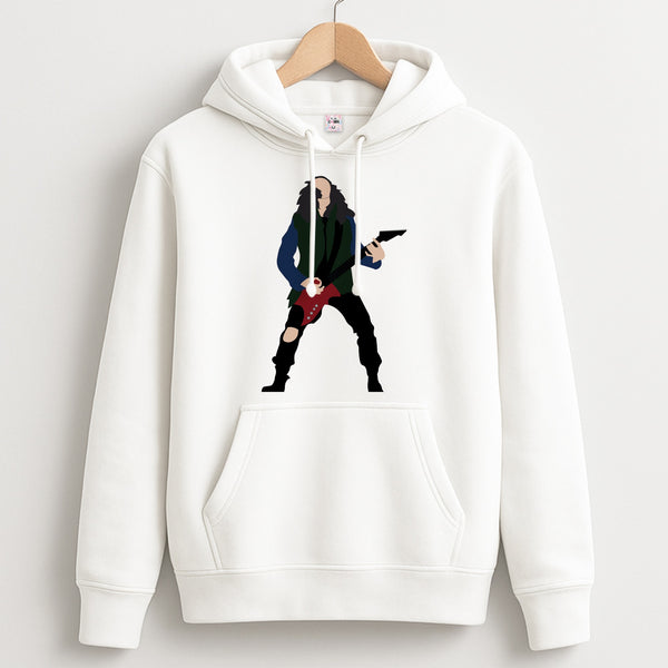 Eddie Munson Playing Guitar Hoodie