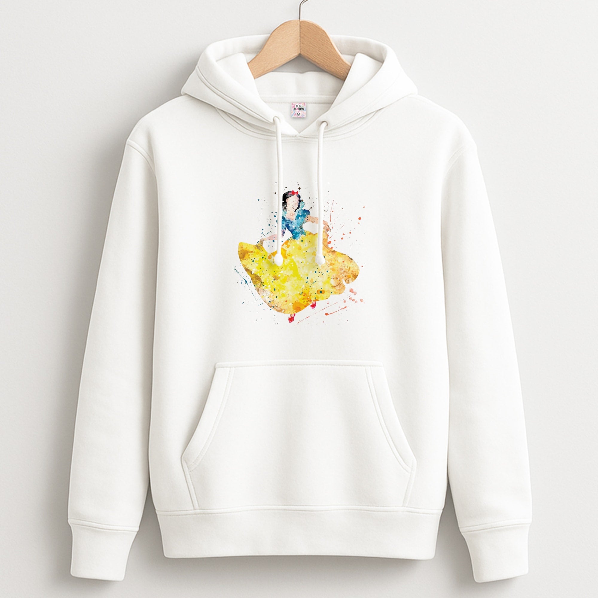 Watercolour Snow White Fairytale Hoodie