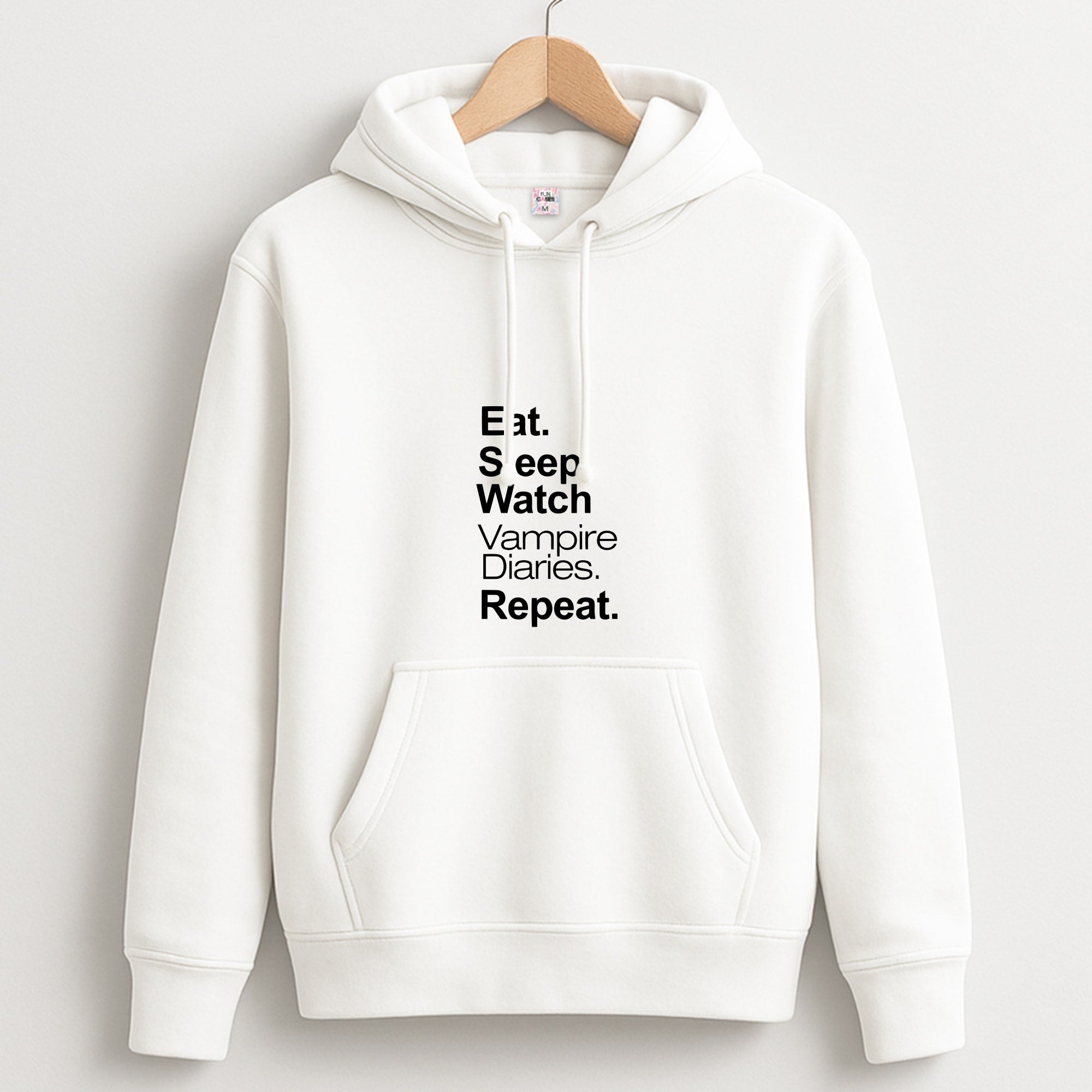 Eat Sleep Watch VPD Repeat Unisex Hoodie