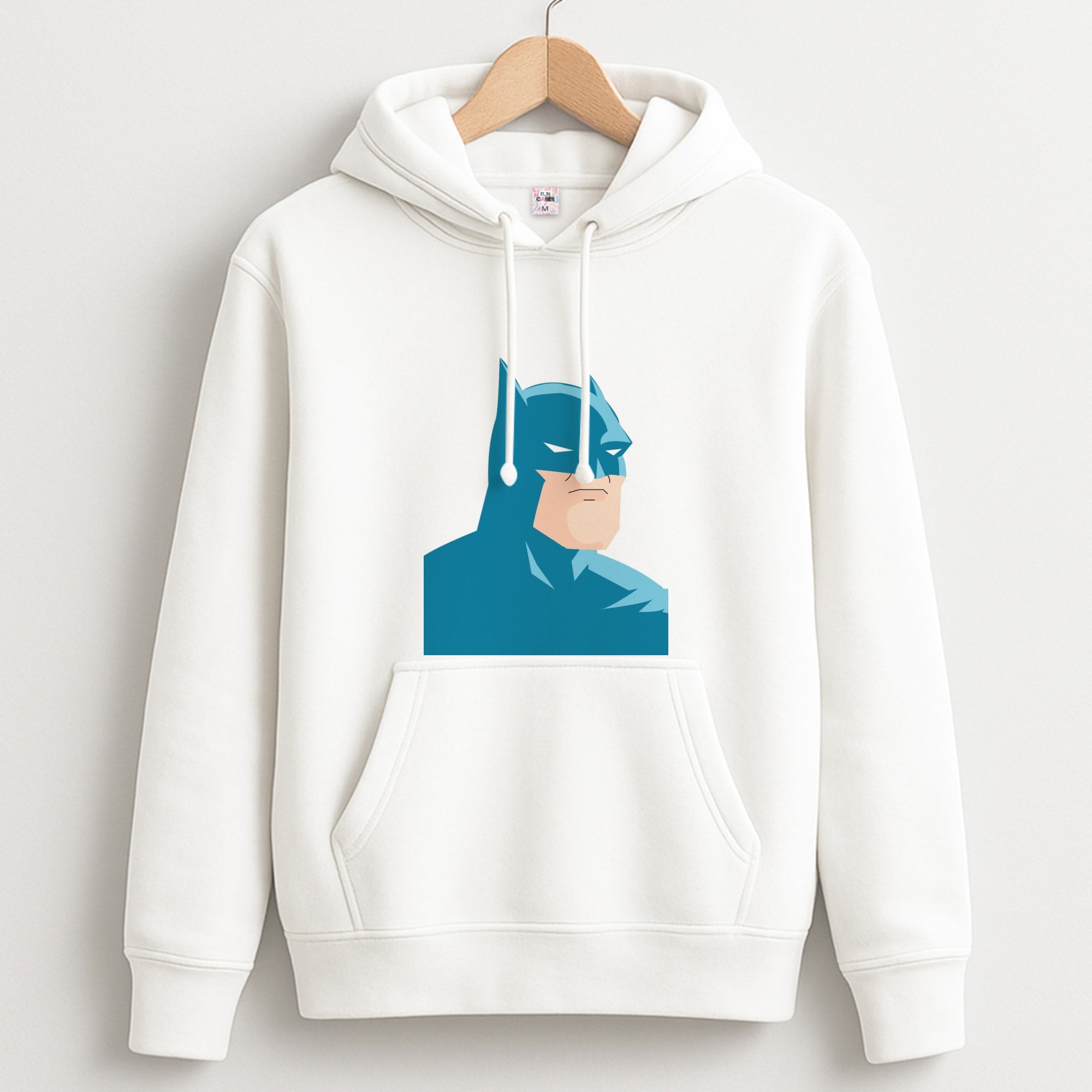 Blue Bat Superhero Hoodie