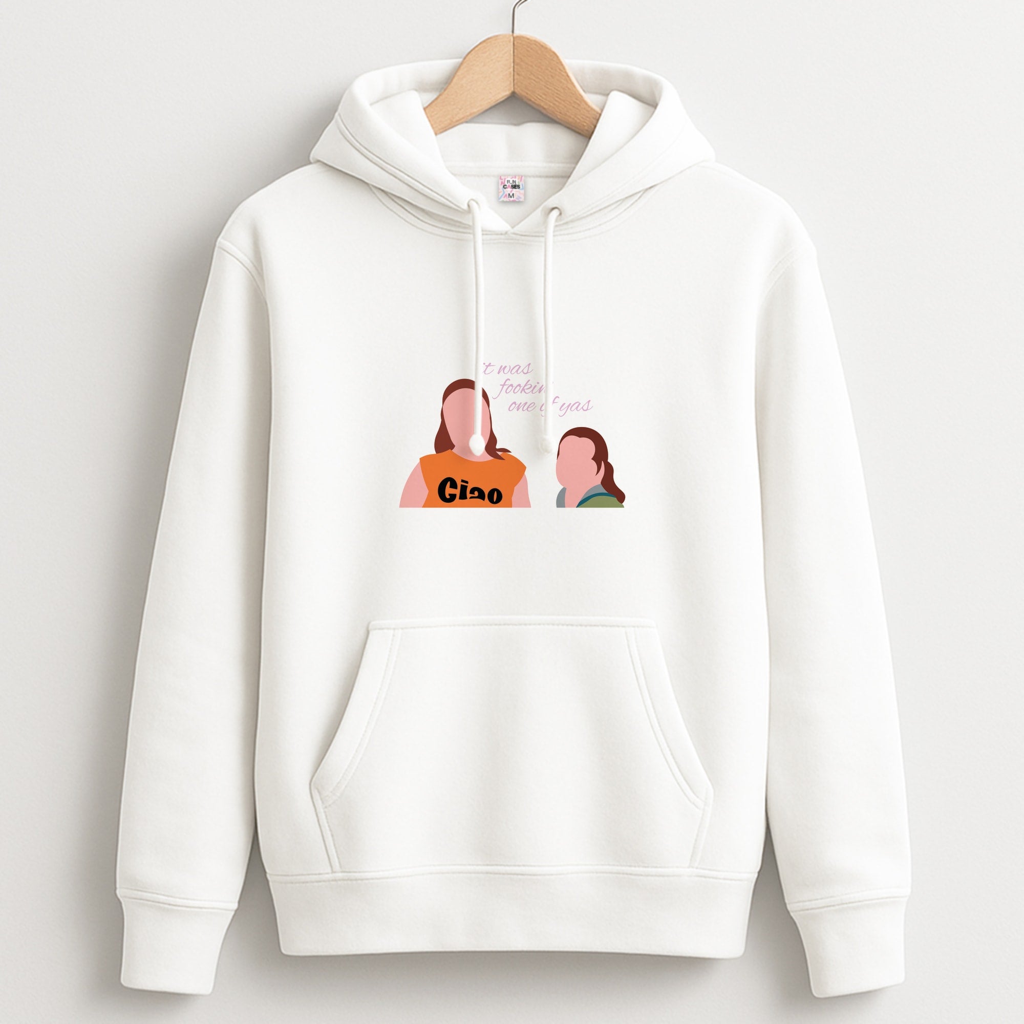 It Was Fookin' One Of Yas - British Pop Culture Hoodie