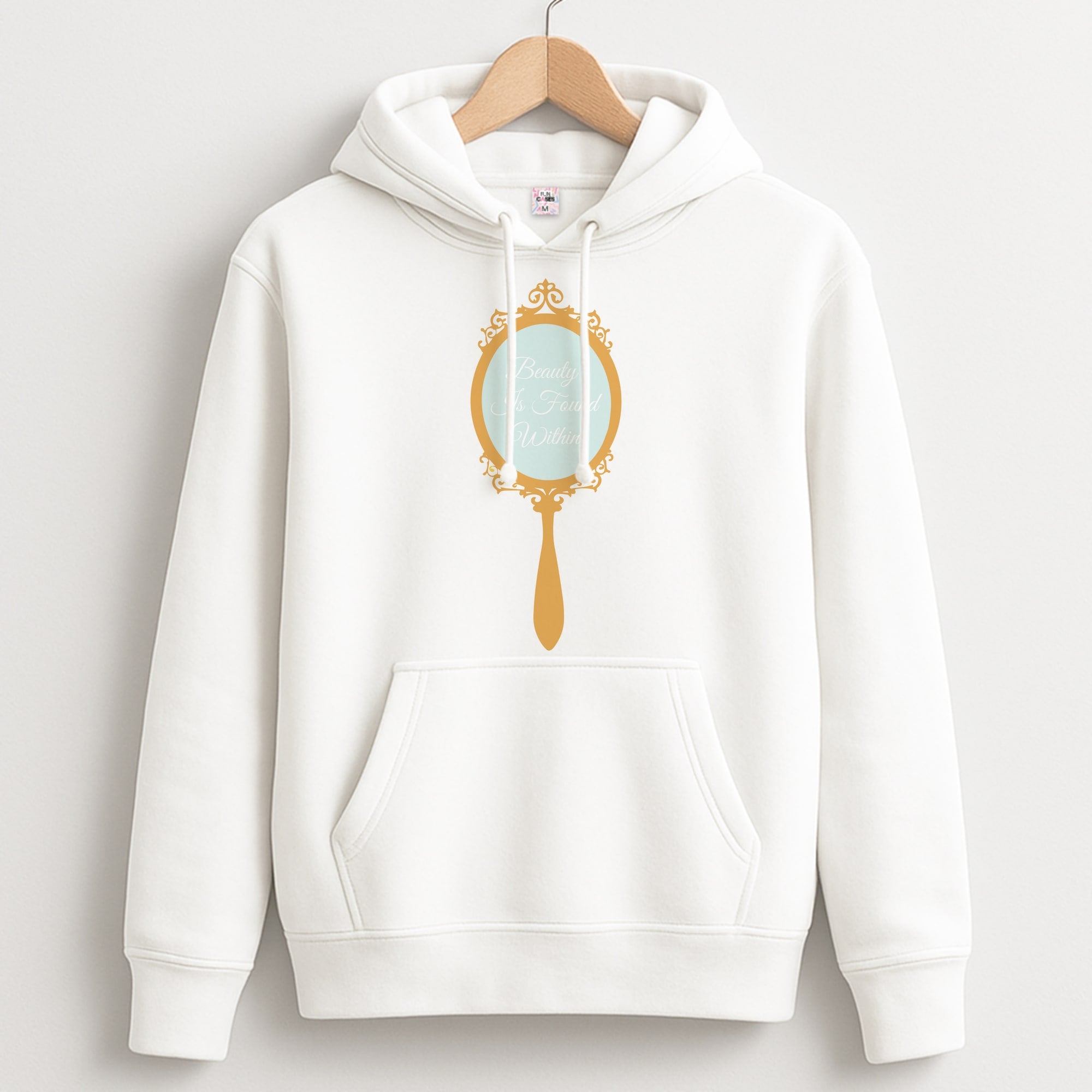 Beauty Is Found Within Mirror Unisex Hoodie
