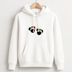 Festive Mice Christmas Unisex Hoodie
