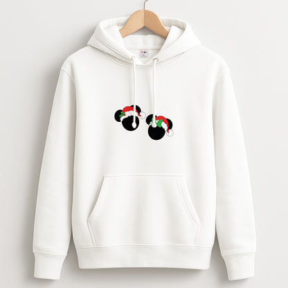 Festive Mice Christmas Unisex Hoodie