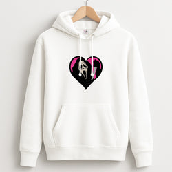 Heart face - Halloween Unisex Hoodie
