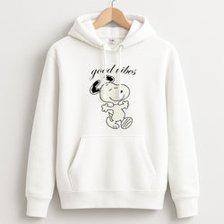 Good Vibes Cartoon Beagle Unisex Hoodie