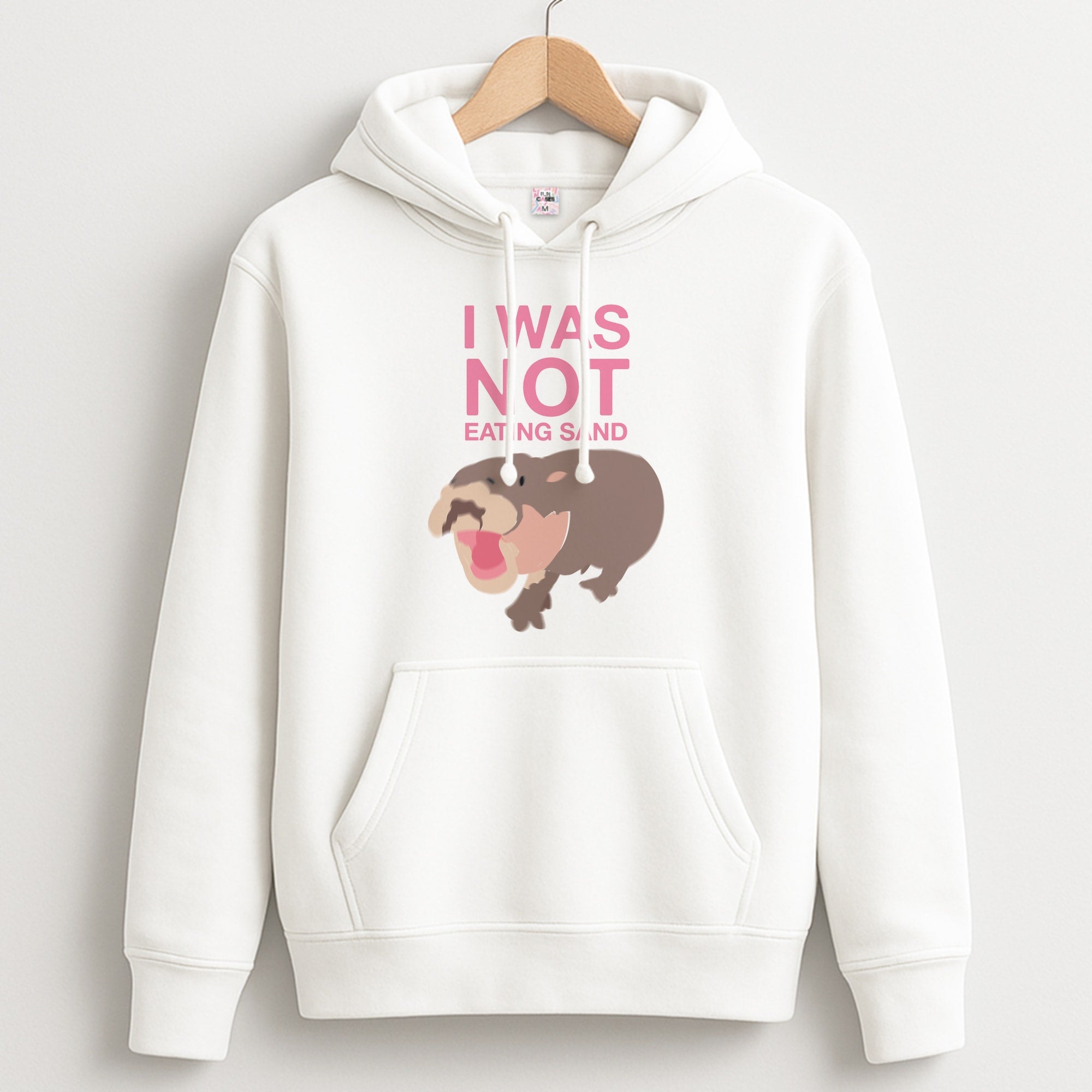 I Was Not Eating Sand Unisex Hoodie