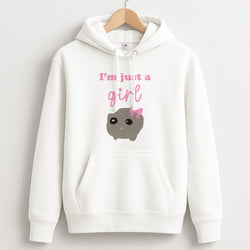 I'm Just A Girl Unisex Hoodie