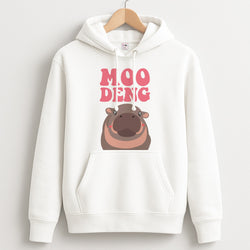 Moo Pink Unisex Hoodie