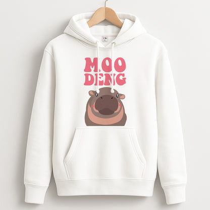 Moo Pink Unisex Hoodie