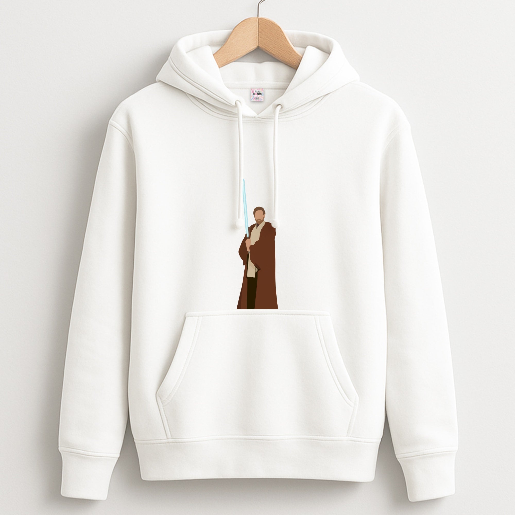 Kenobi Blue Lightsaber Unisex Hoodie