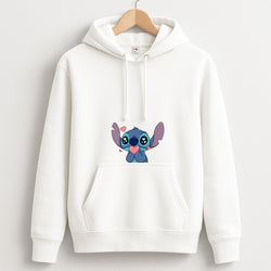 Cute Alien Blue Unisex Hoodie