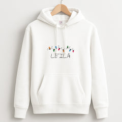 Fairy Lights - Personalised Stranger Hoodie