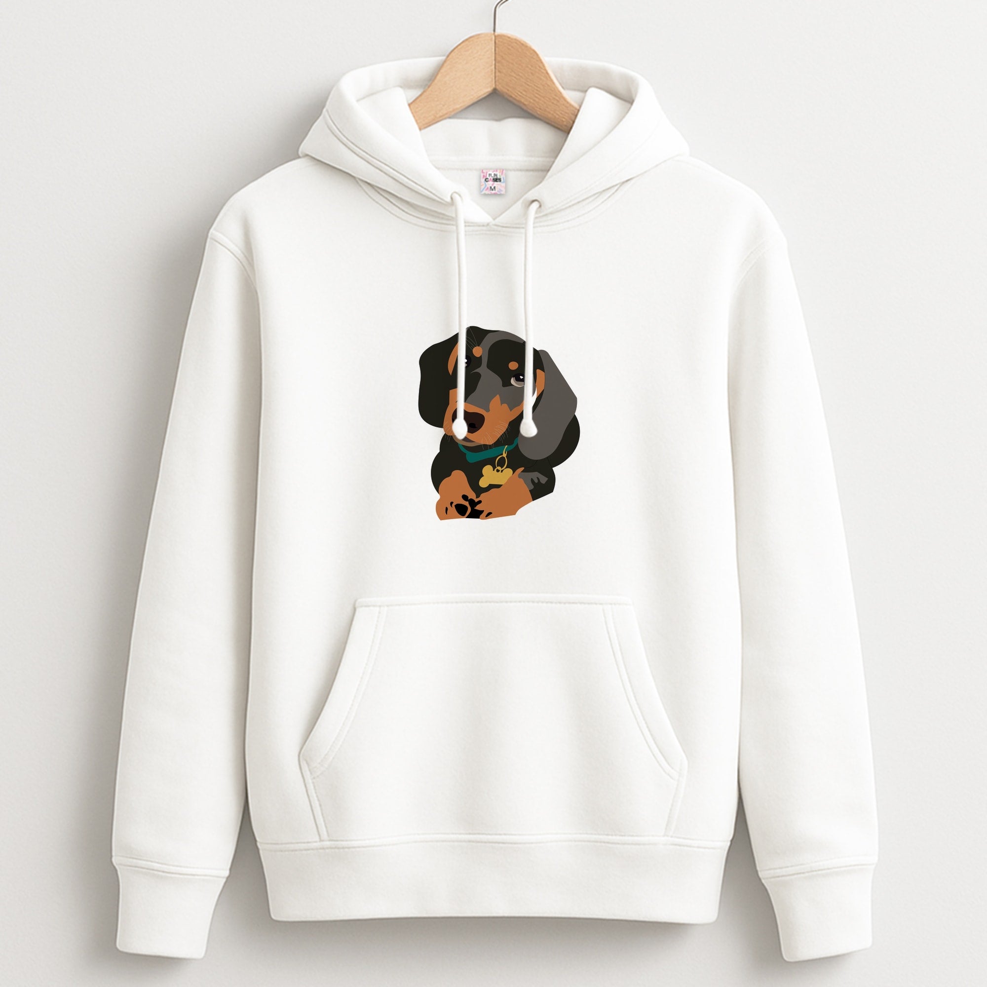 Black & brown - Dachshunds Hoodie