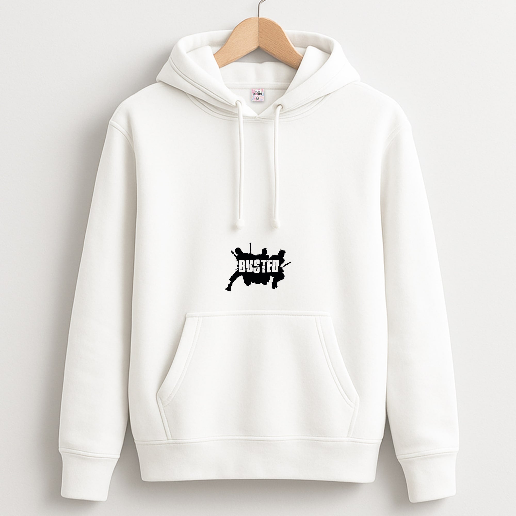 Splatter Text - Bust Band Hoodie