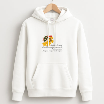 Peach, You're So Cool Unisex Hoodie