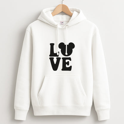 Mouse Love Valentine's Unisex Hoodie