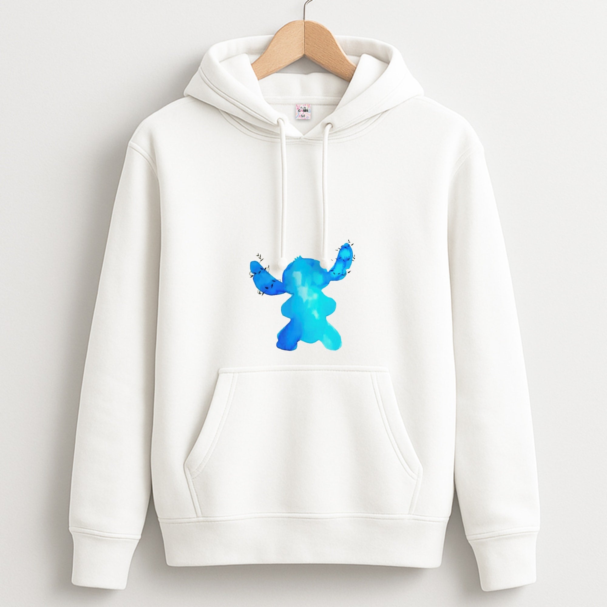 Watercolour Blue Alien Disney Hoodie