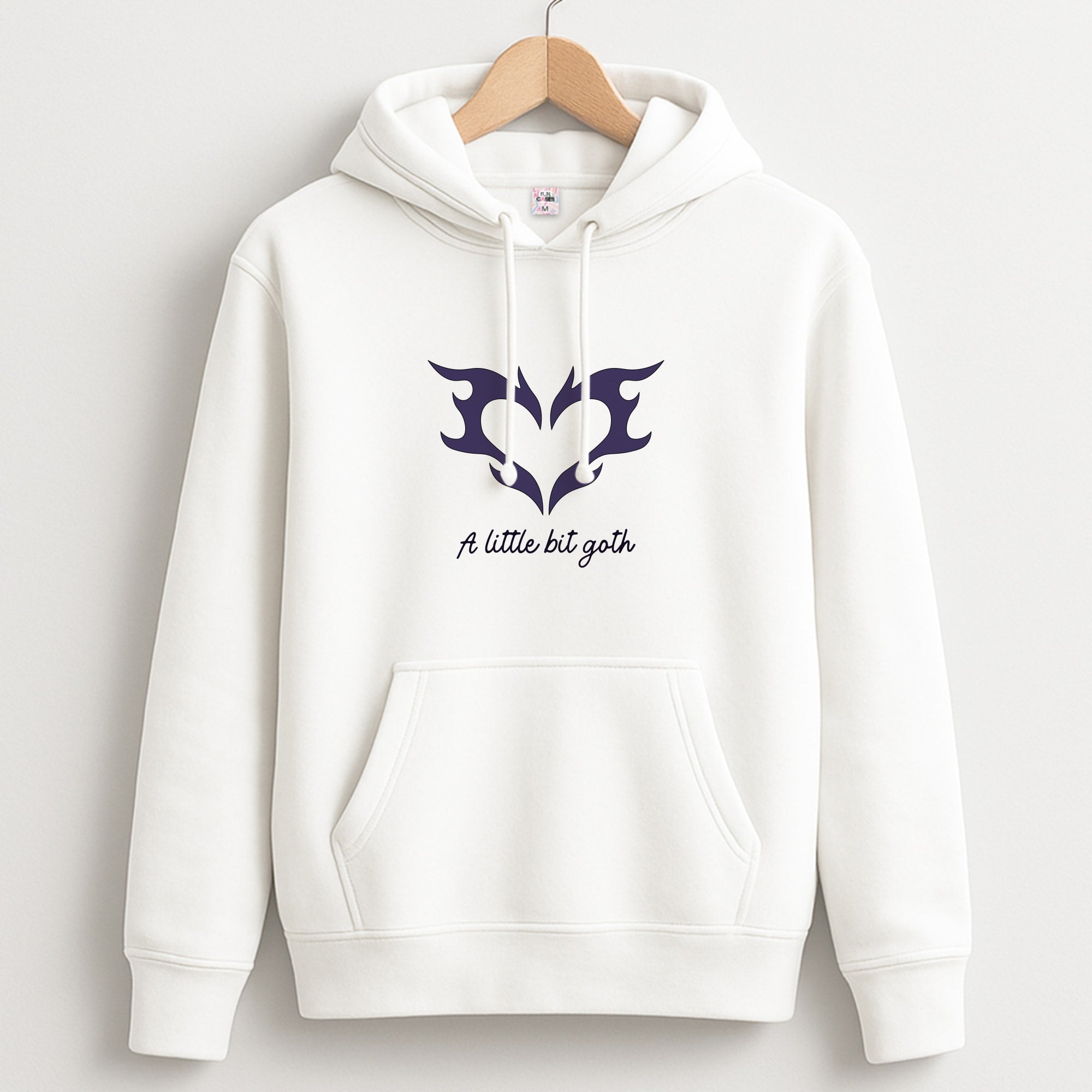 A Little Bit Goth Purple Hoodie