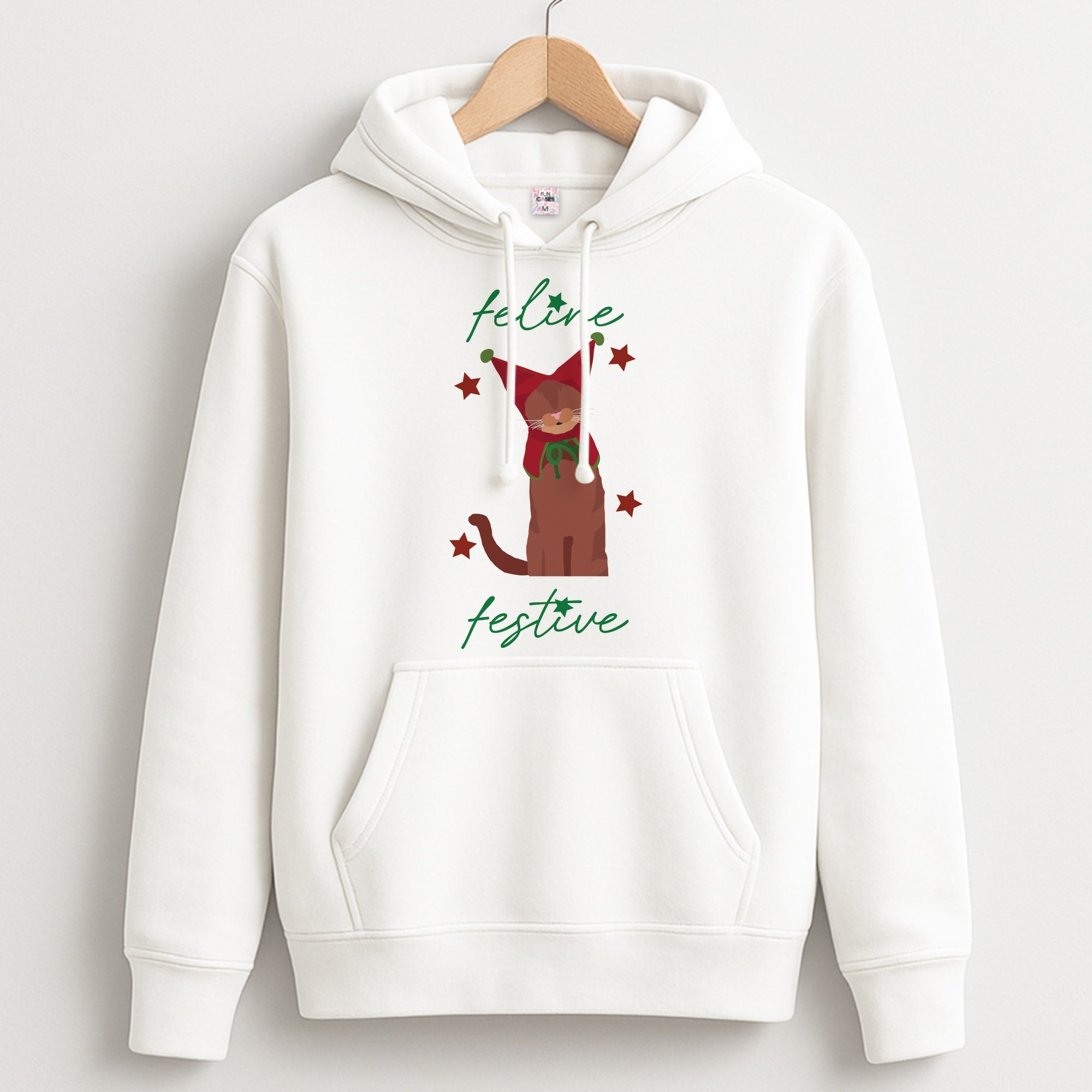 Feline Festive  Hoodie